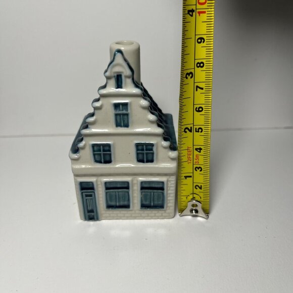 KLM Delft Blue Miniature House No. 73 BOLS Ceramic Collectible *empty* - Picture 8 of 9